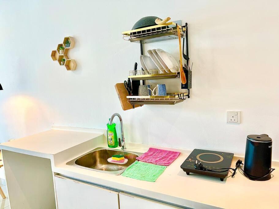 G 1-5Pax Cozy Home Trefoil Setia Alam 100Mps Wifi & Tv Sccc Exteriér fotografie